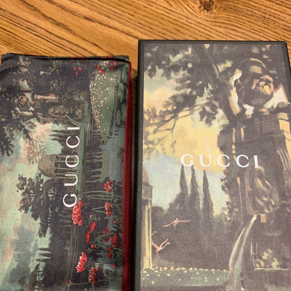 New in box Gucci Marmont long butterfly leather wallet - Picture 4 of 14